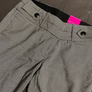 Boot Cut Plaid Dress Pant